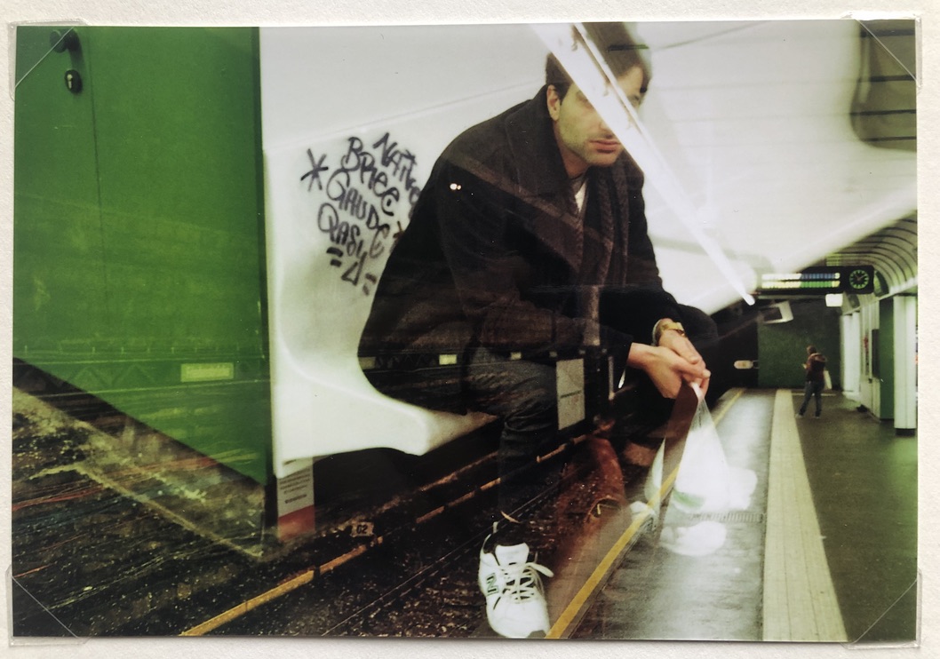 ILFORD HP5+ — VIE / U-Bahn, Double Exposure